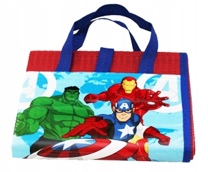 MATA PLAŻOWA DLA DZIECI KOC PIKNI KARIMAT AVENGERS