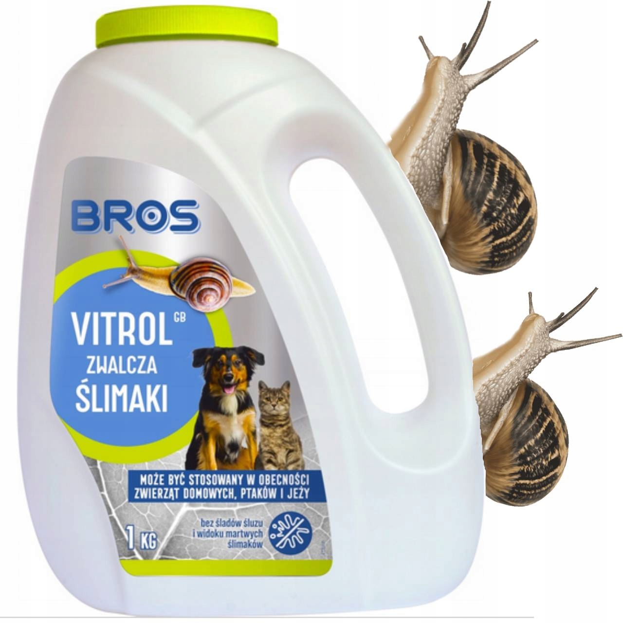 

Bros Vitrol Granulat Środek Na Ślimaki 1KG Butelka