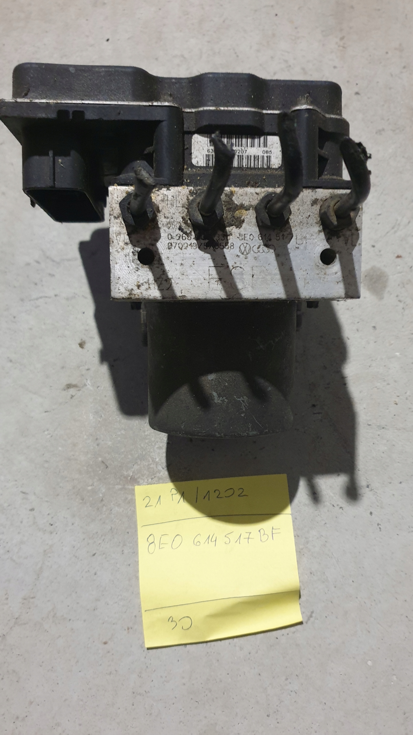 насос ABS ESP Audi A4 B6 B7 8E0614517BF