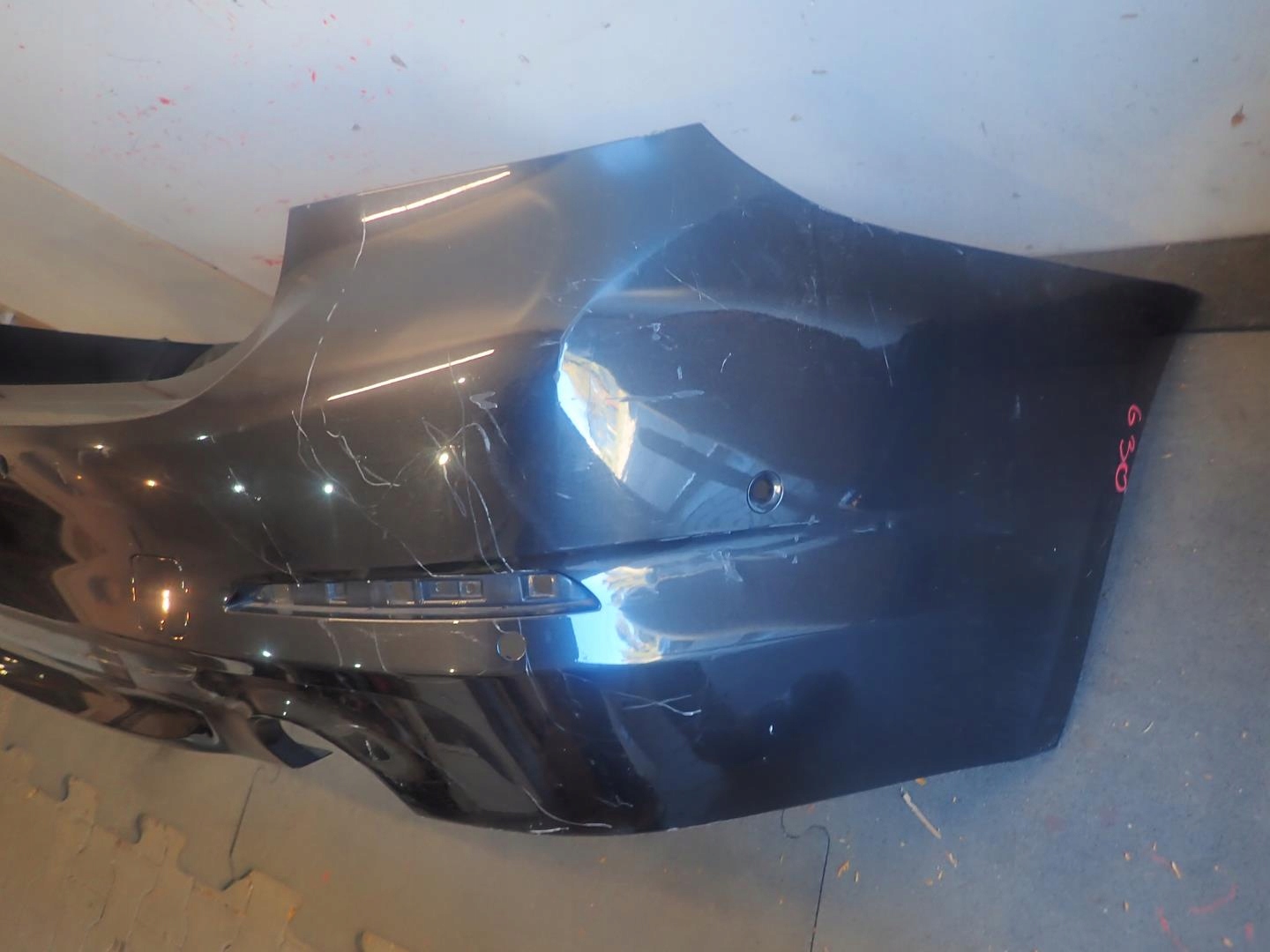 bumper rear part rear BMW 5 G30 sedan 2018