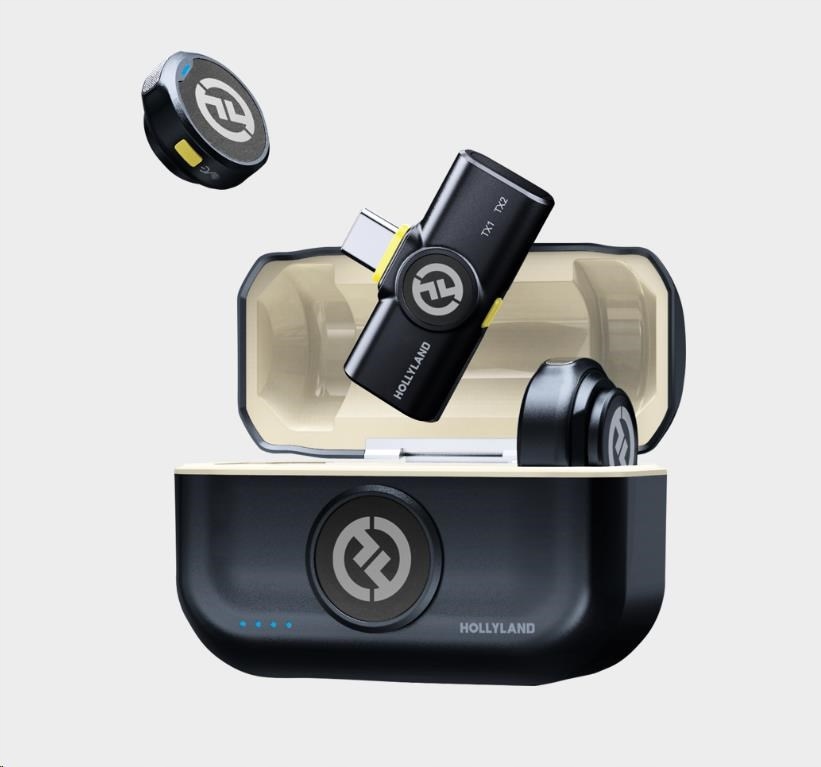 Hollyland Lark M2 Usb-c Wireless Lavalier Microphone with USB-CPlug …