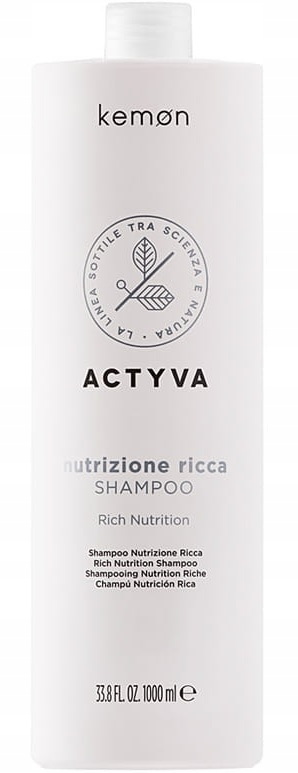 

Kemon Szampon Nutrizione Ricca Bardzo Suche 1000