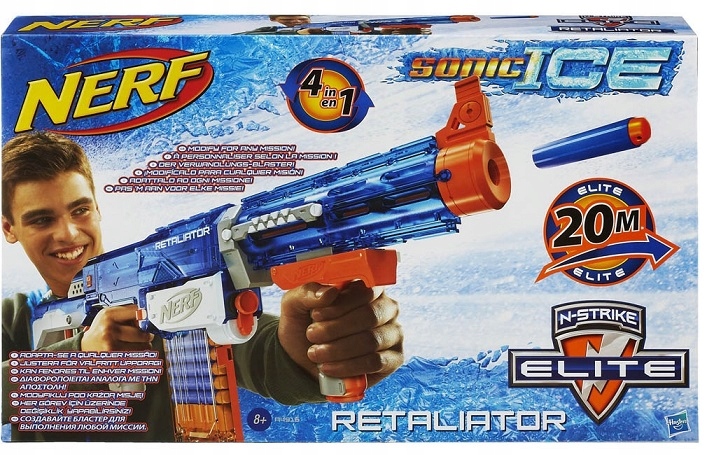 PISTOLET KARABIN NERF ELITE MODULUS RETALIATOR 4W1 12894168752