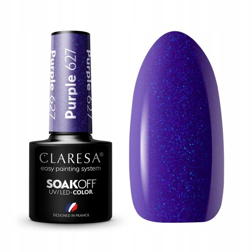 

Claresa Lakier hybrydowy Purple 627