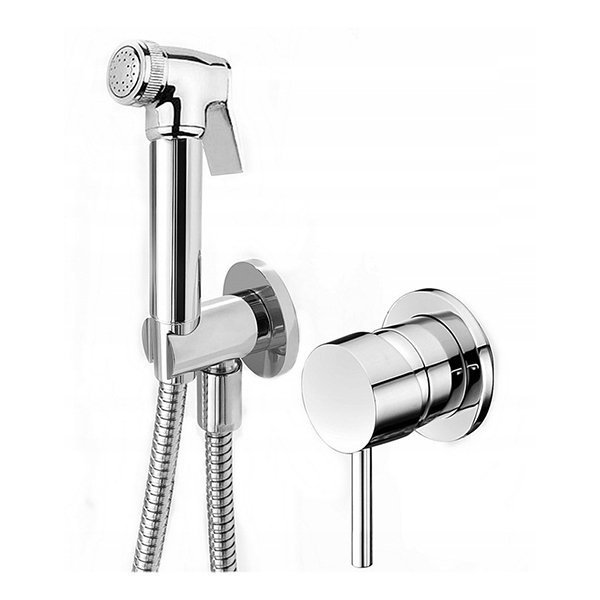 Bidetová Baterie Rosa Podomítková Chrom Bidetová