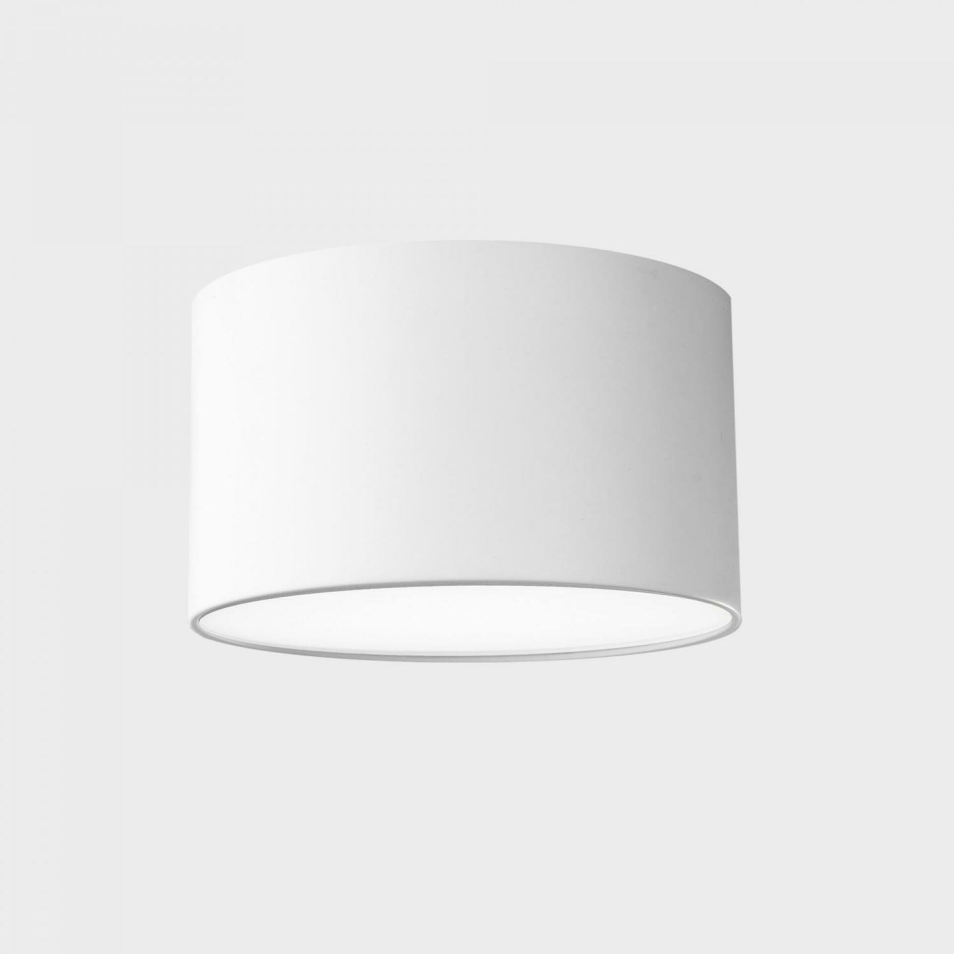 Kohl Lighting KOHL-Lighting Disc Mini Rocco stropné svietidlo pr. 140 mm biel