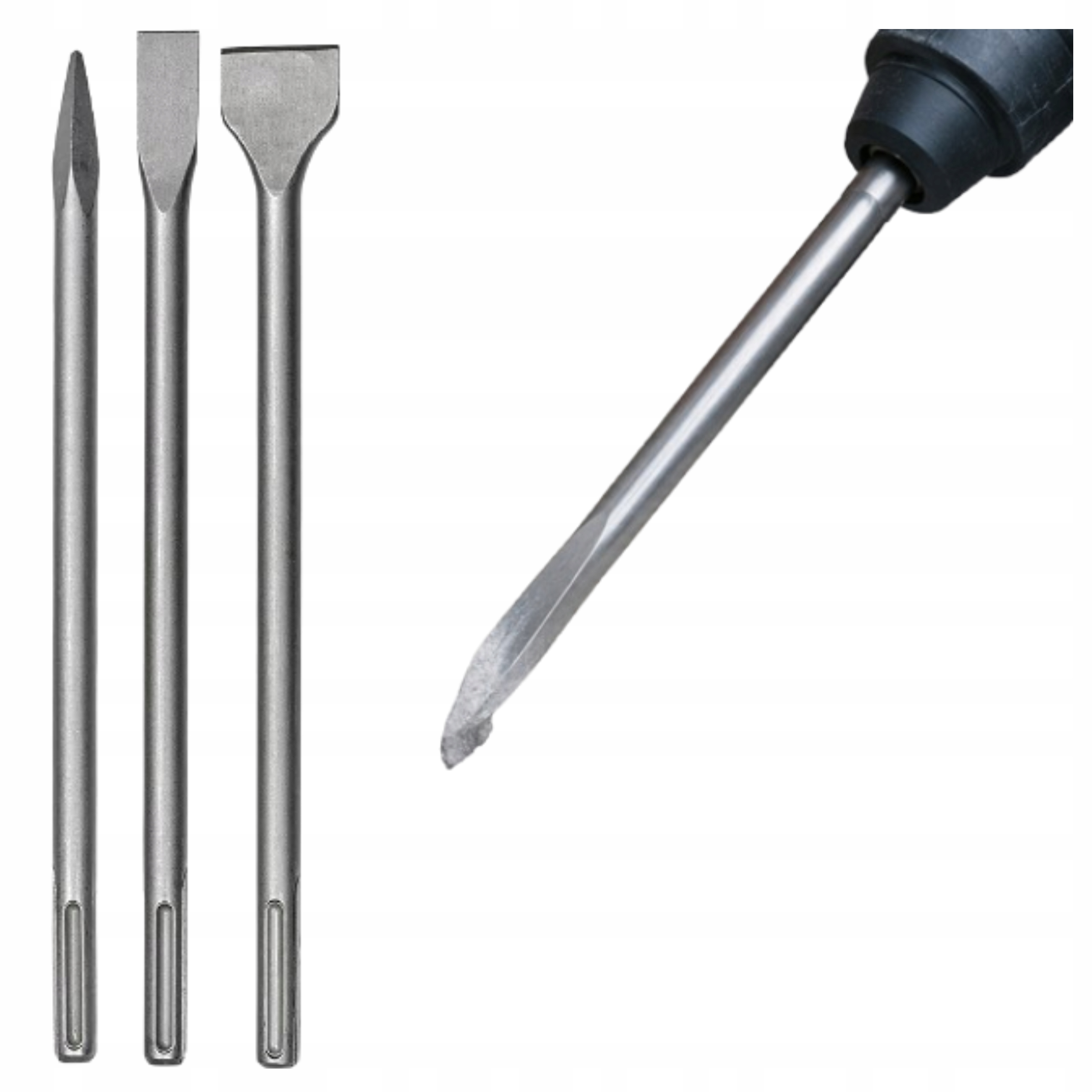 Sada sekáčů Sds-max 25x400 50x400 Ocel pro Betonu Kování zdi