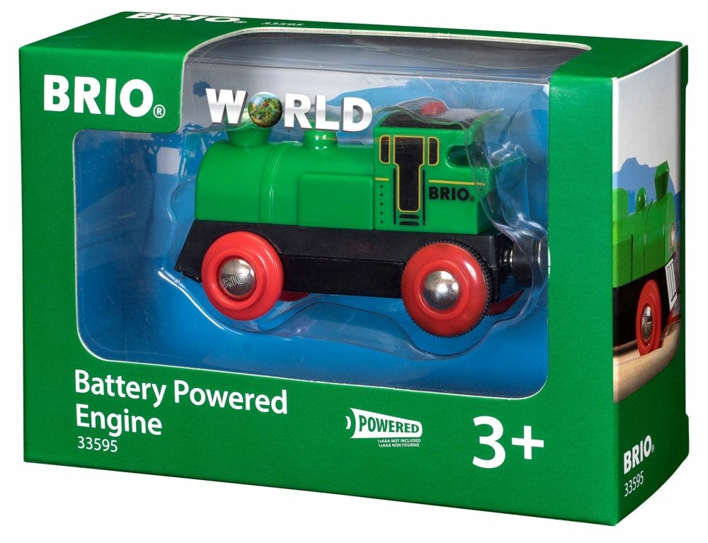 

Brio Parowóz na baterie Lokomotywa Kolejka 33595