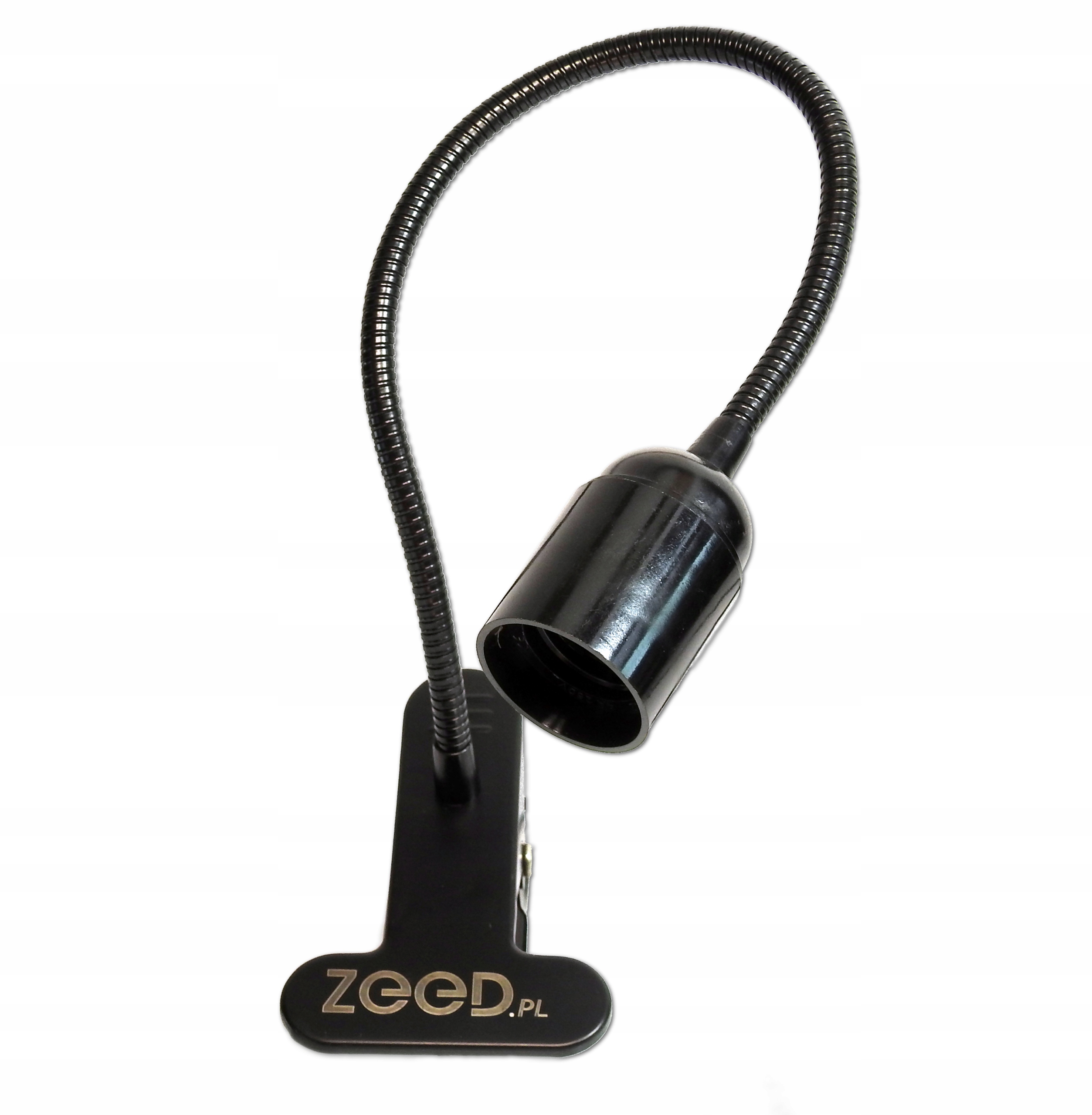 

Lampa Klips Statyw Oprawa Do 1 Żarówki E27 Czarny