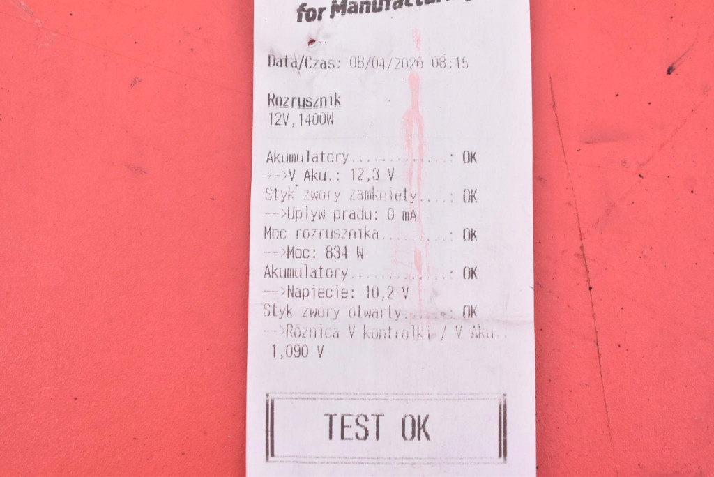 starter test 24436877 OPEL CORSA D 1.2 16V 80 KM 06-11