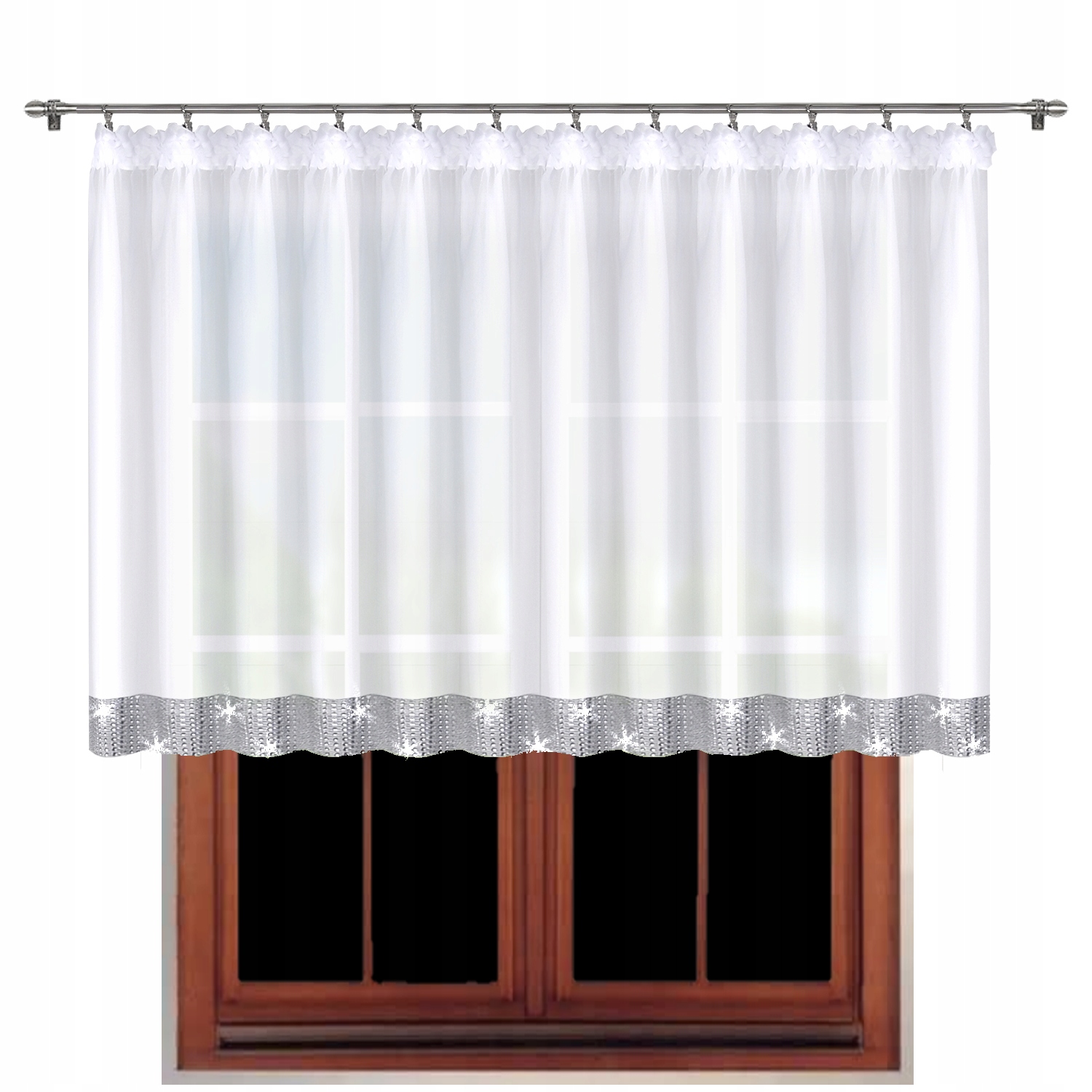 Firana cyrkonie 300x100