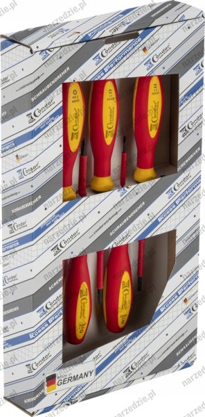 Wkrętaki izolowane 1000V, 6 szt. Condor