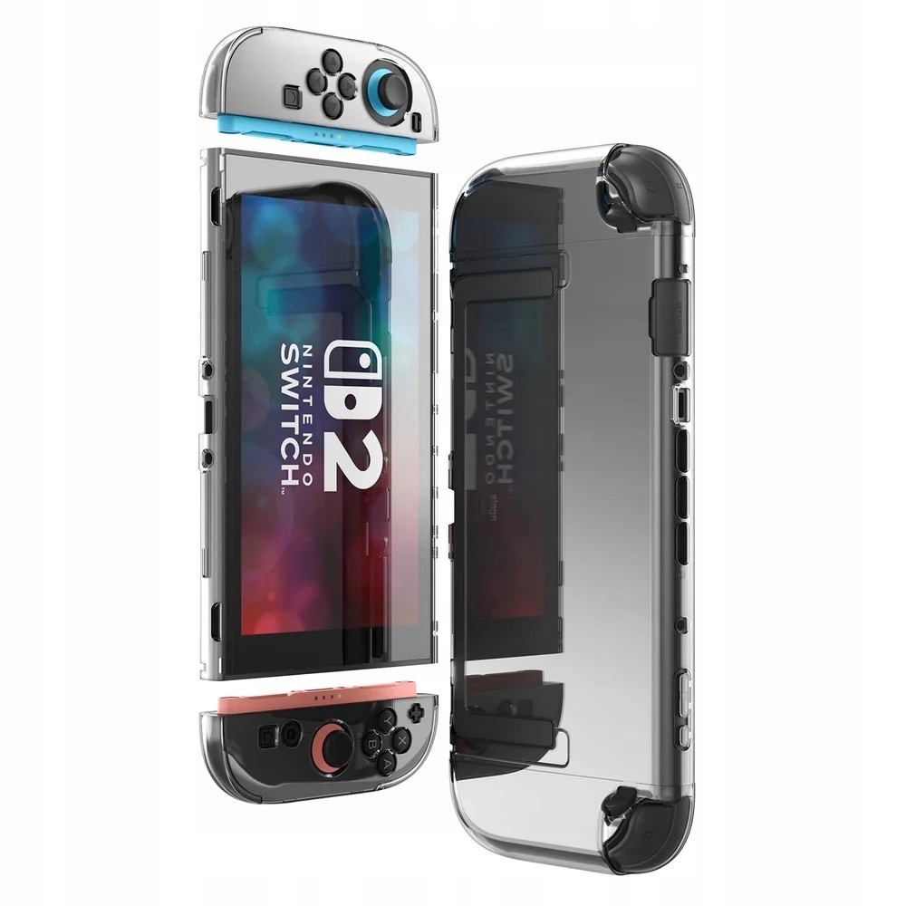 Nintendo Switch 2 Etui Obudowa Ochronna Przezroczysta Elago Clear Case