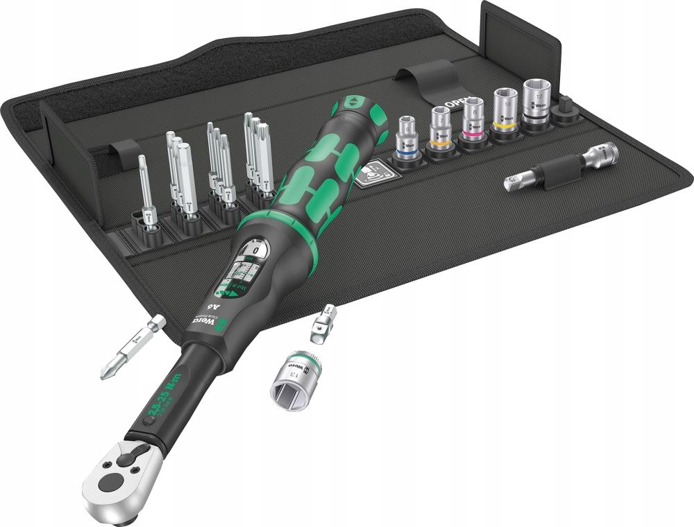 Sada s momentovým kľúčom Wera Click-Torque 1/4" A 6 Set 1