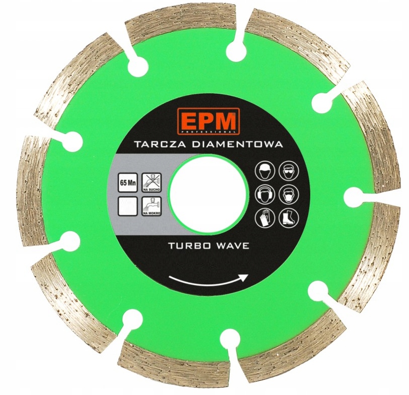 TARCZA DIAMENTOWA SEGMENTOWA INDUSTRY 115MM E-550-0115 EPM