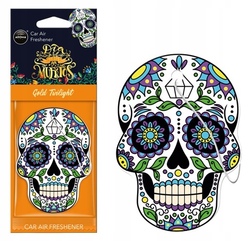 

Aroma Car Muertos Gold Tatoo Twilight Odświeżacz