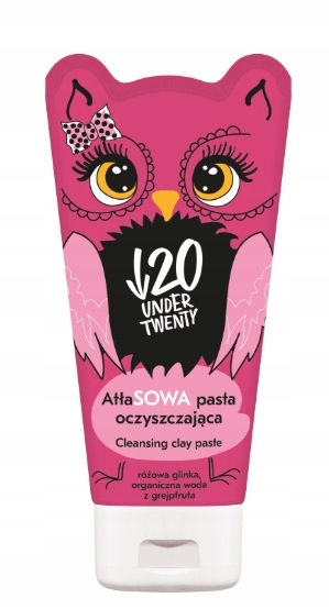 

Under Twenty, Pasta myjąca, Pink, 150 ml