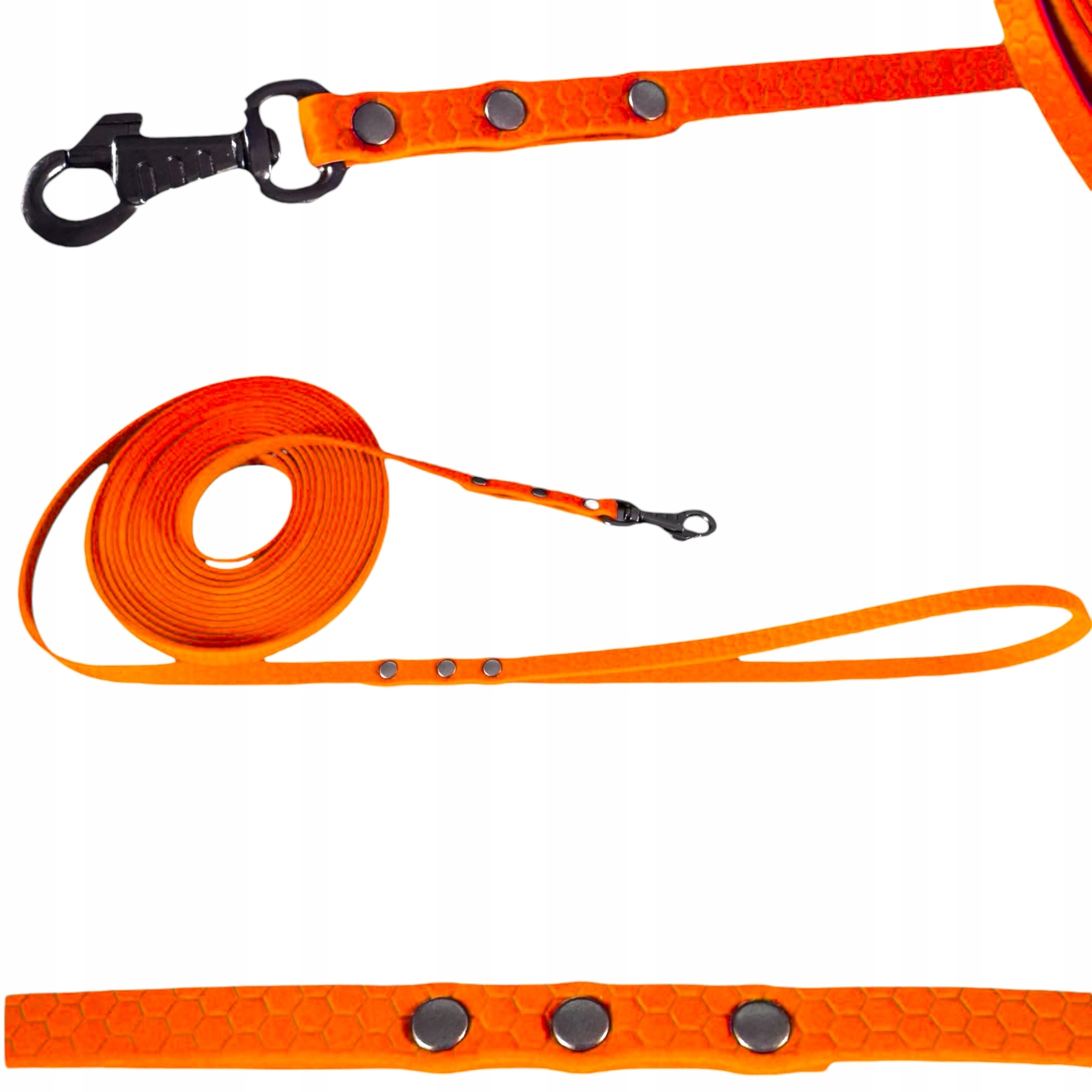 Levně Vodítko Lanko Voděodolné Měkké Malý Pes Biothane Pvc Bez Zápachu 15M 10MM