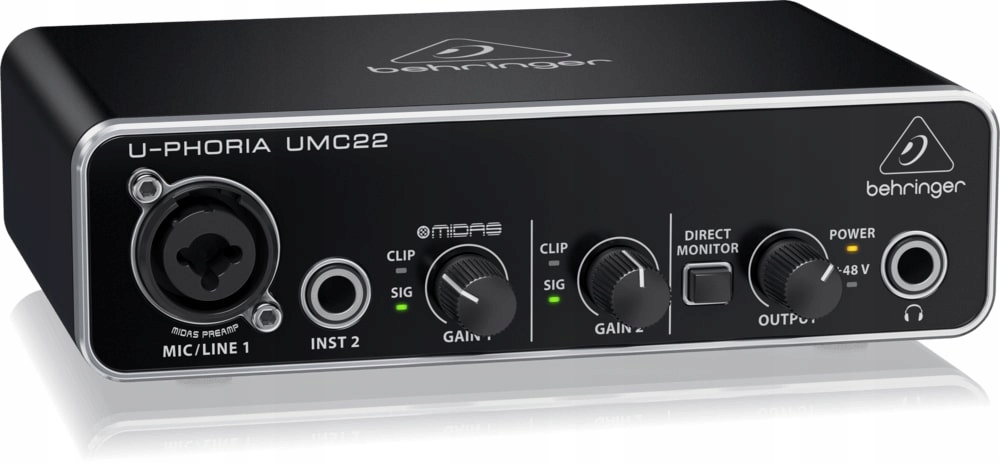 Behringer UMC22 - Interfejs USB Kod producenta UMC22