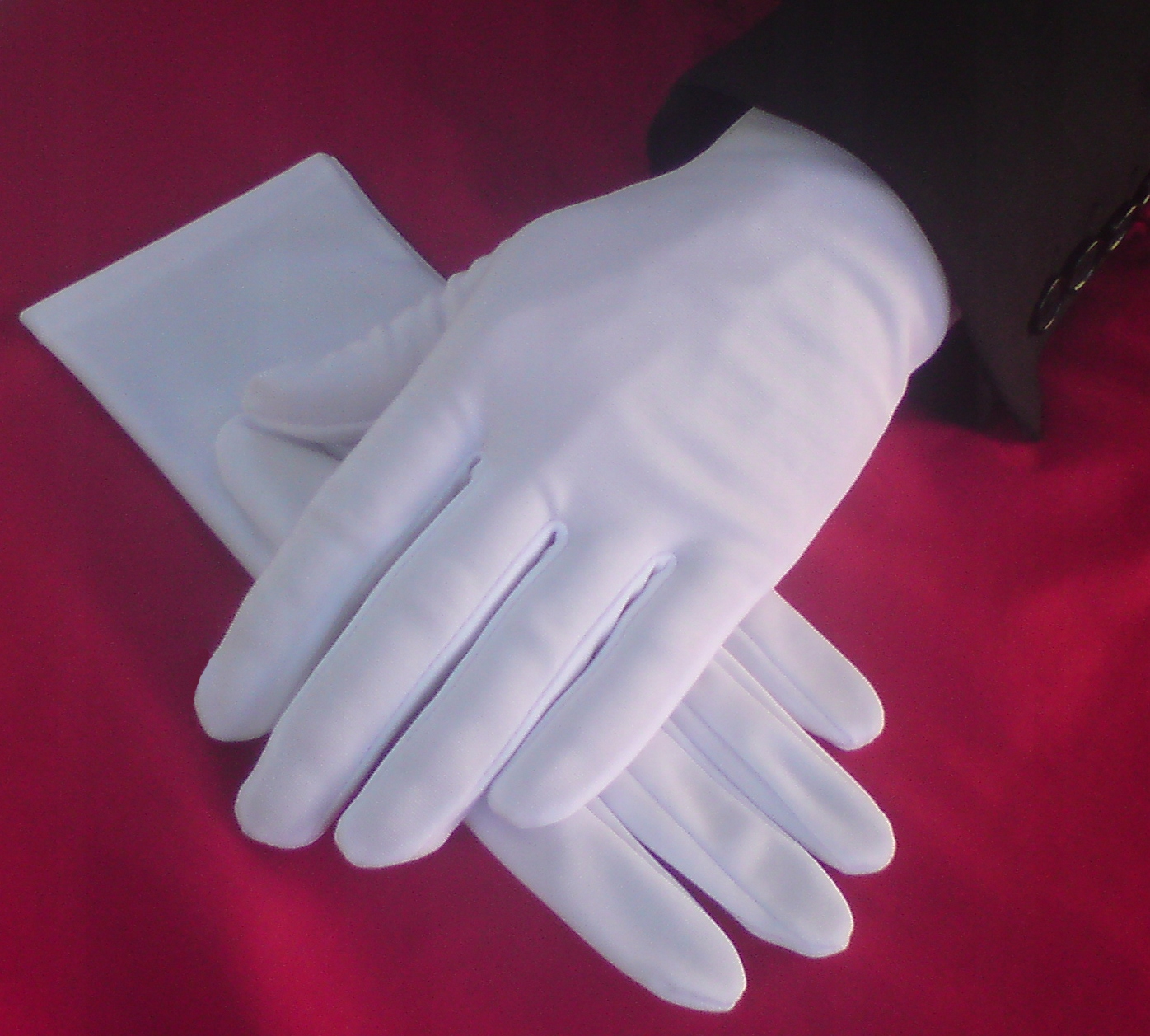 

Rękawiczki Galowe Białe Męskie S, M, (L), XL, XXL