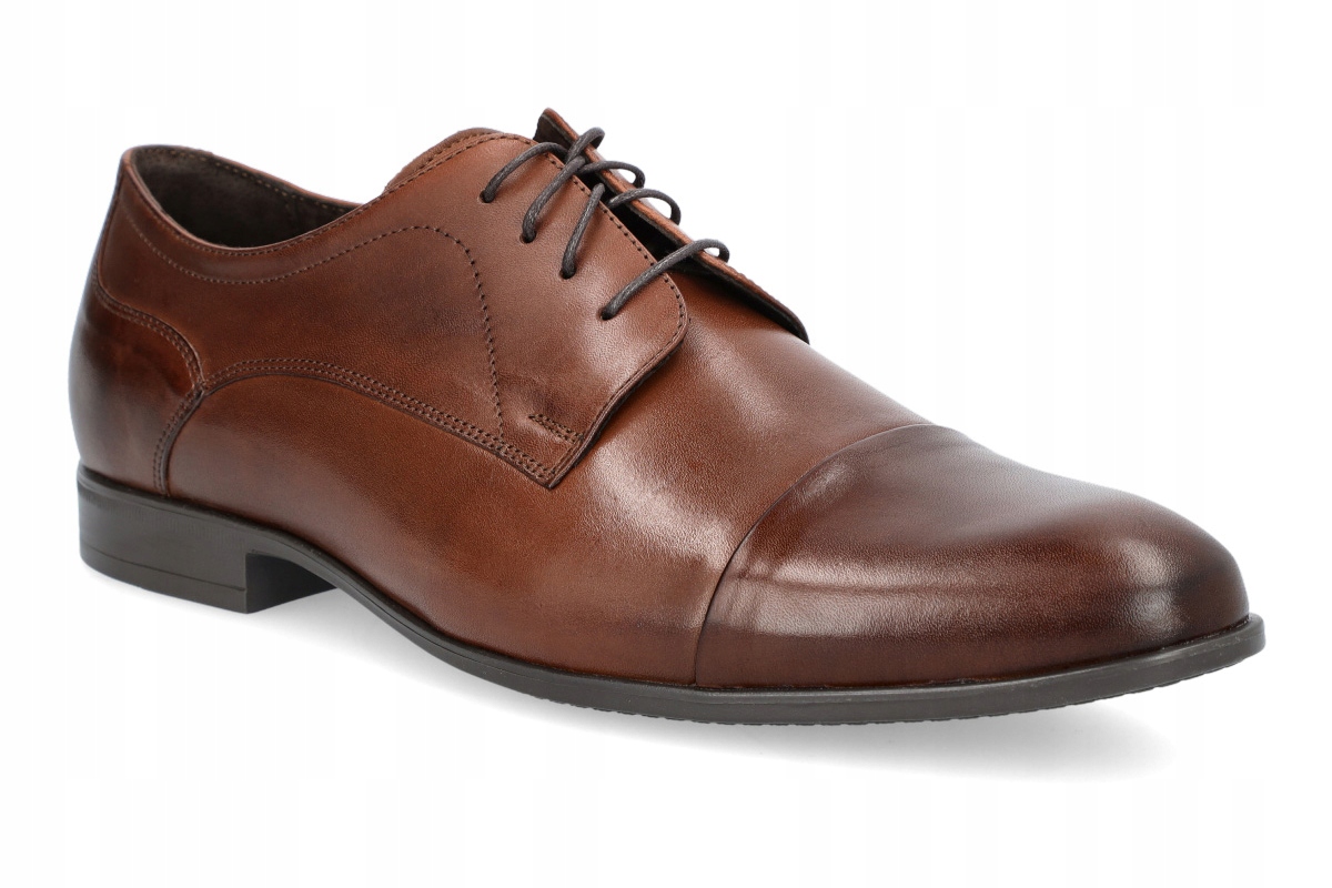 Buty Męskie Brązowe Lancerto Mariot 45