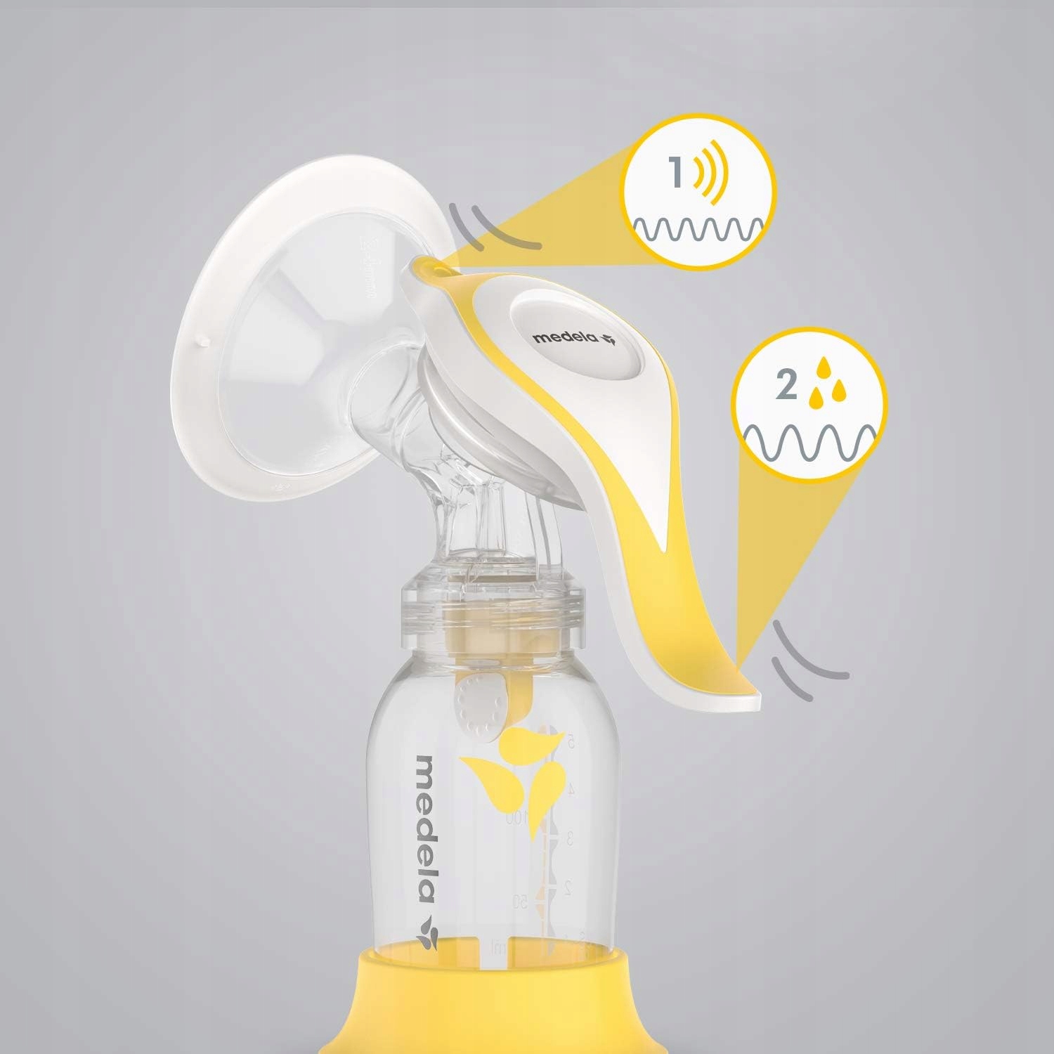 Laktator ręczny Medela Harmony 150 ml Wyrób medyczny nie