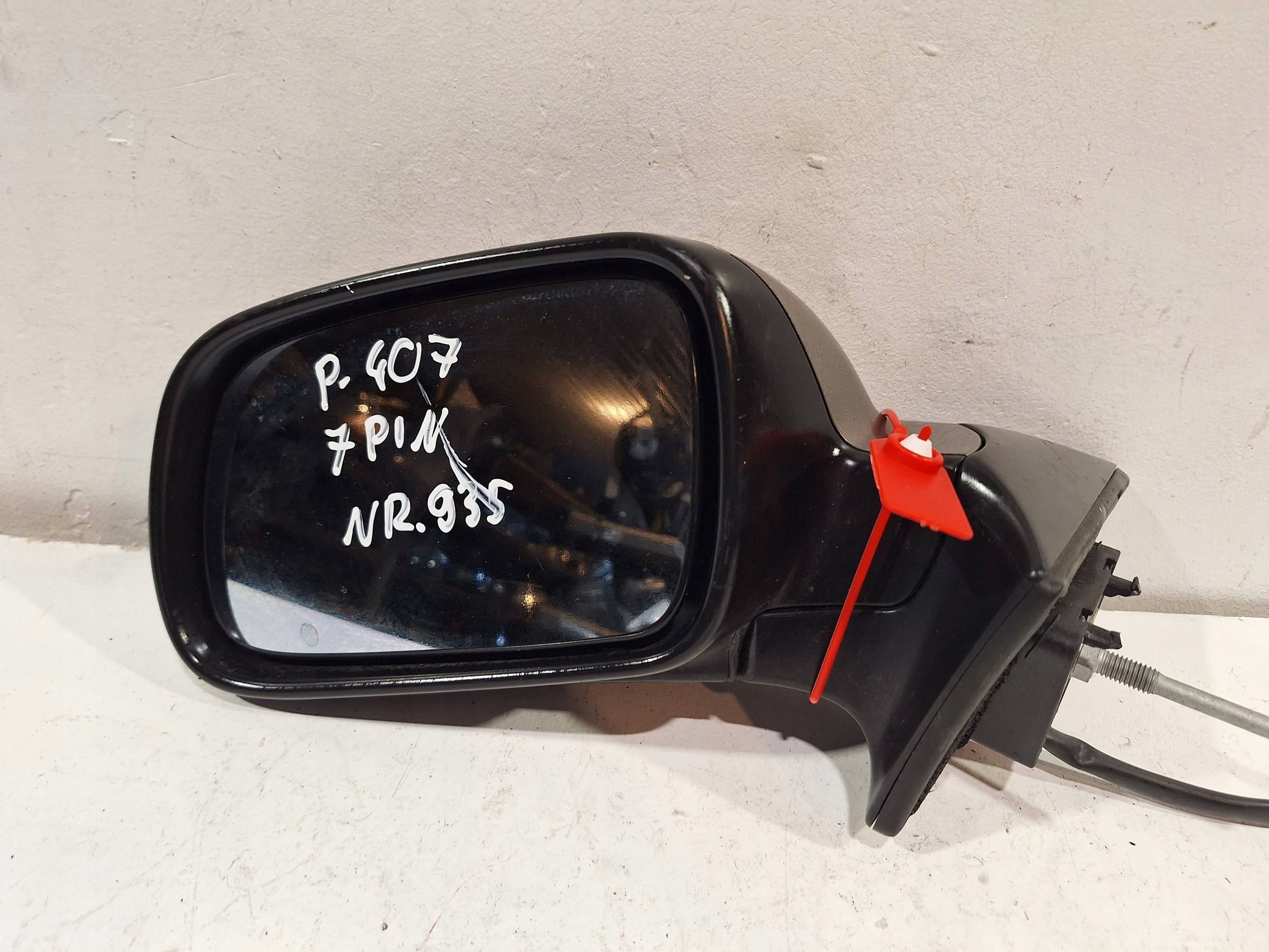 mirror exterior left PEUGEOT 407 7 PIN 04