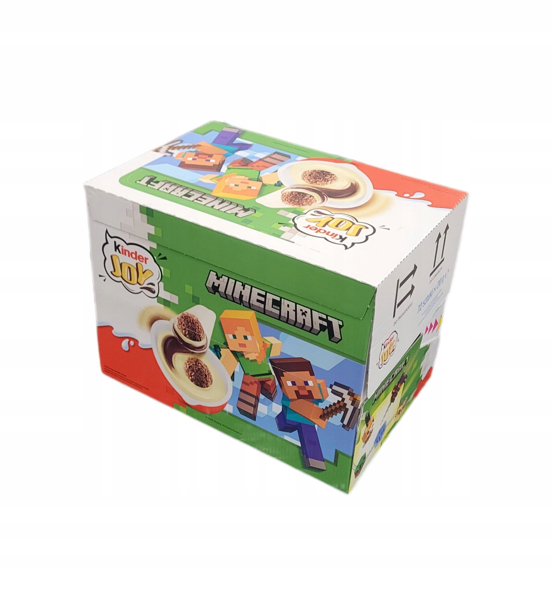 Levně Kinder Joy Minecraft Vajíčko 72 ks překvapení s figurkou 20 g