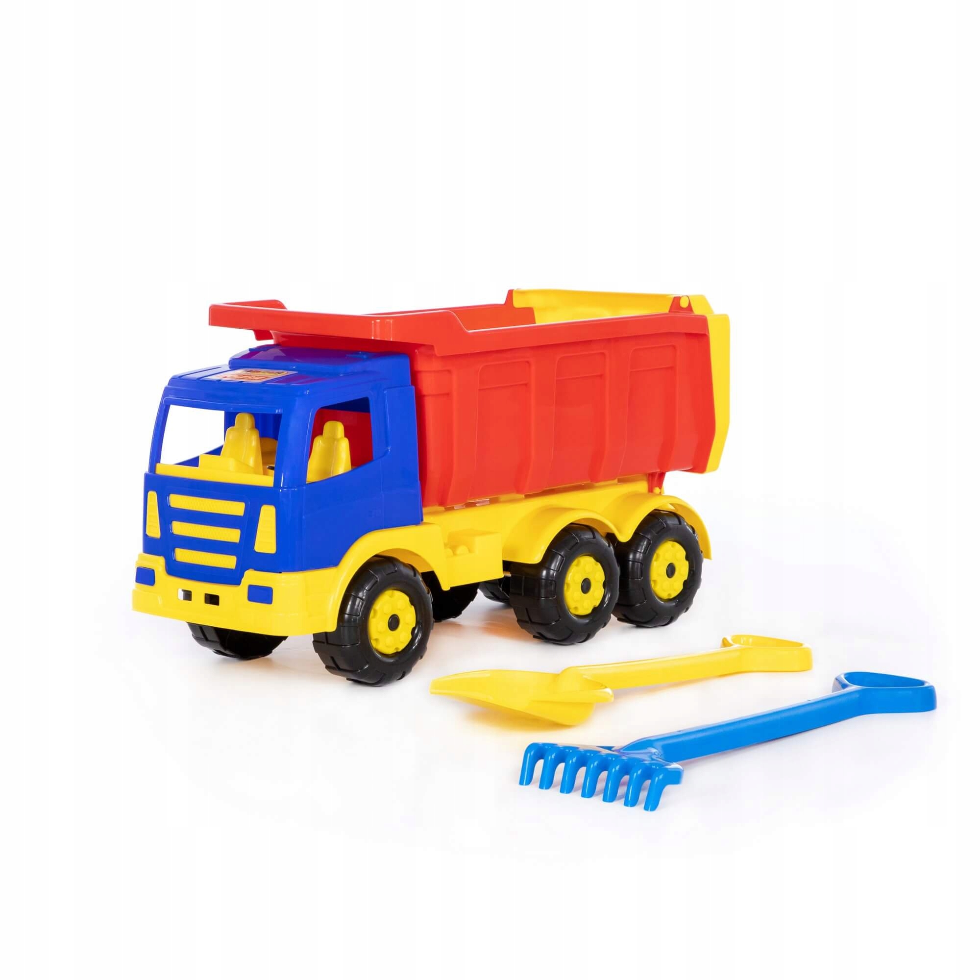 WADER CIĘŻARÓWKA TIR WYWROTKA GIGANT 70cm + ŁOPATA Model Wywrotka