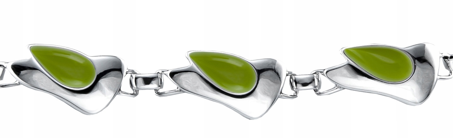 Stříbrný Náramek Chita Rhodiovaný Dárek