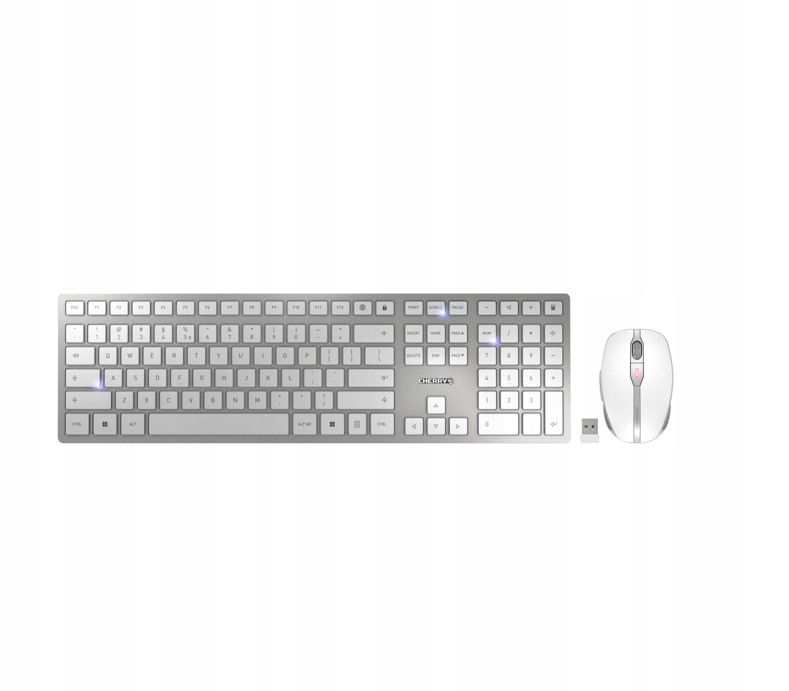 Cherry Dw 9100 Slim tastiera Mouse senza fili Bluetooth Us-english