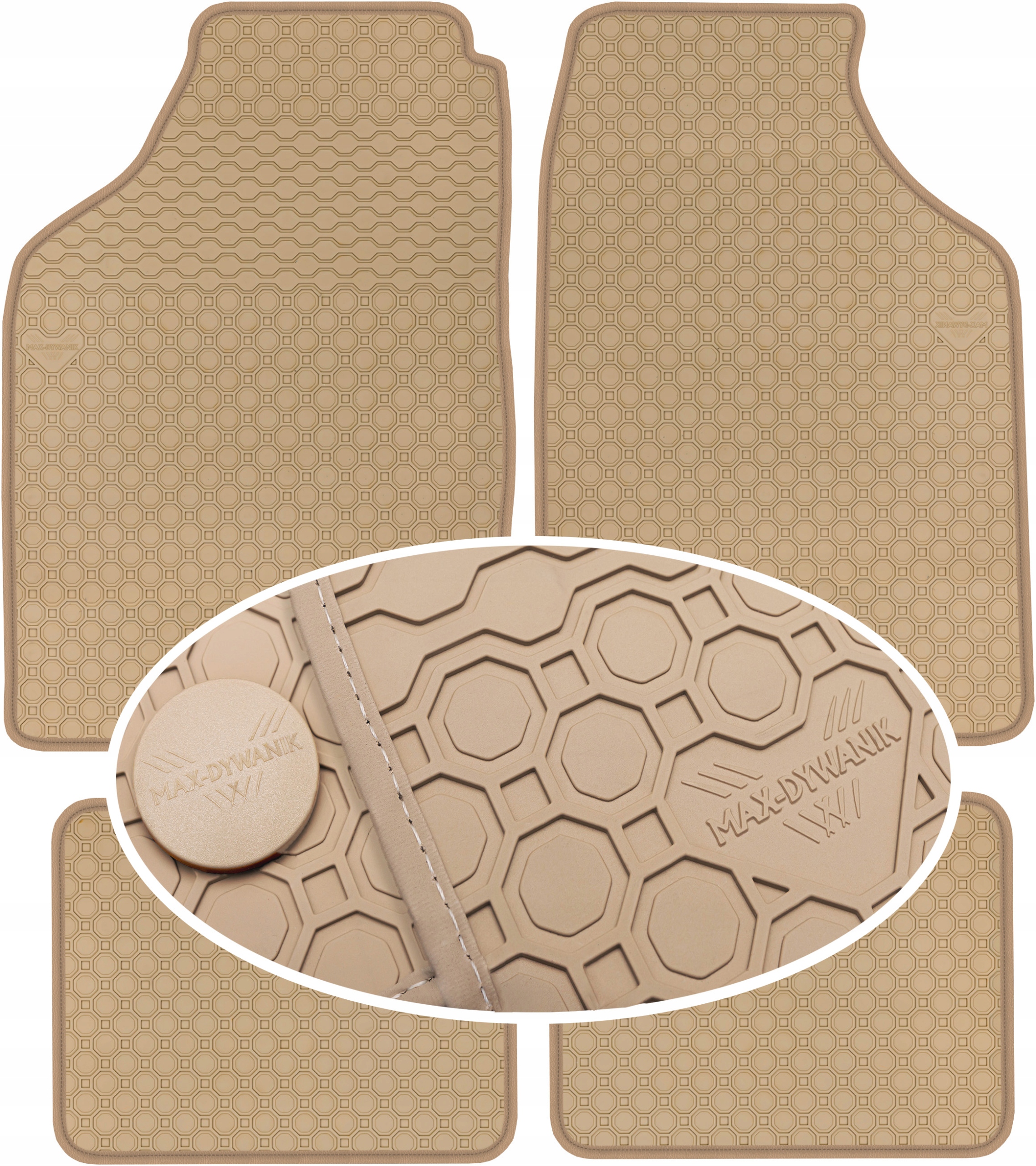 Seat Ibiza I Hatchback 84-93 Gumové rohože PrimeLiner