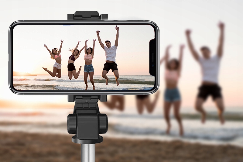 KIJEK DO SELFIE NA TELEFON TRIPOD STATYW PILOT BT Długość maksymalna 70 cm