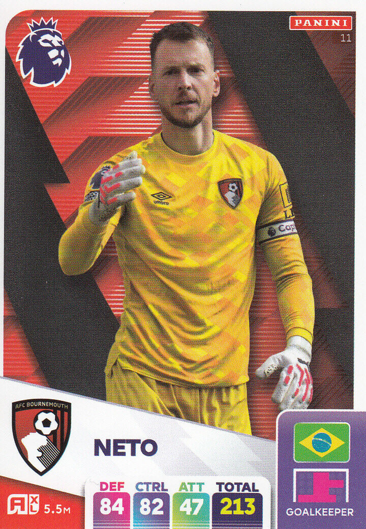 Premier League 2025 Base Card Neto 11