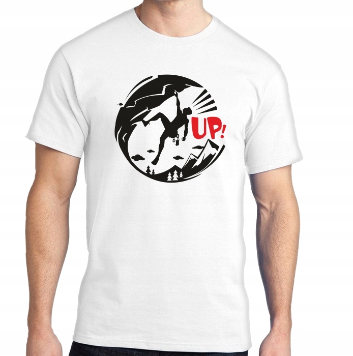 

Koszulka T-shirt Wspinaczka Climb Na Ściankę!! L