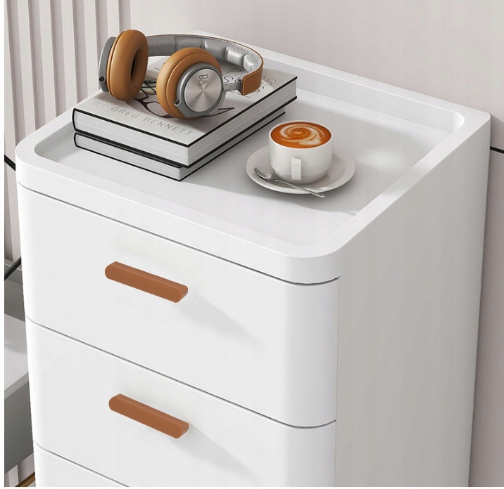 BIAŁA SZAFKA Z SZUFLADAMI ŁAZIENKOWA 3 SZUFLADY WYSOKA 39cm RG23 EAN (GTIN) 5905943313093