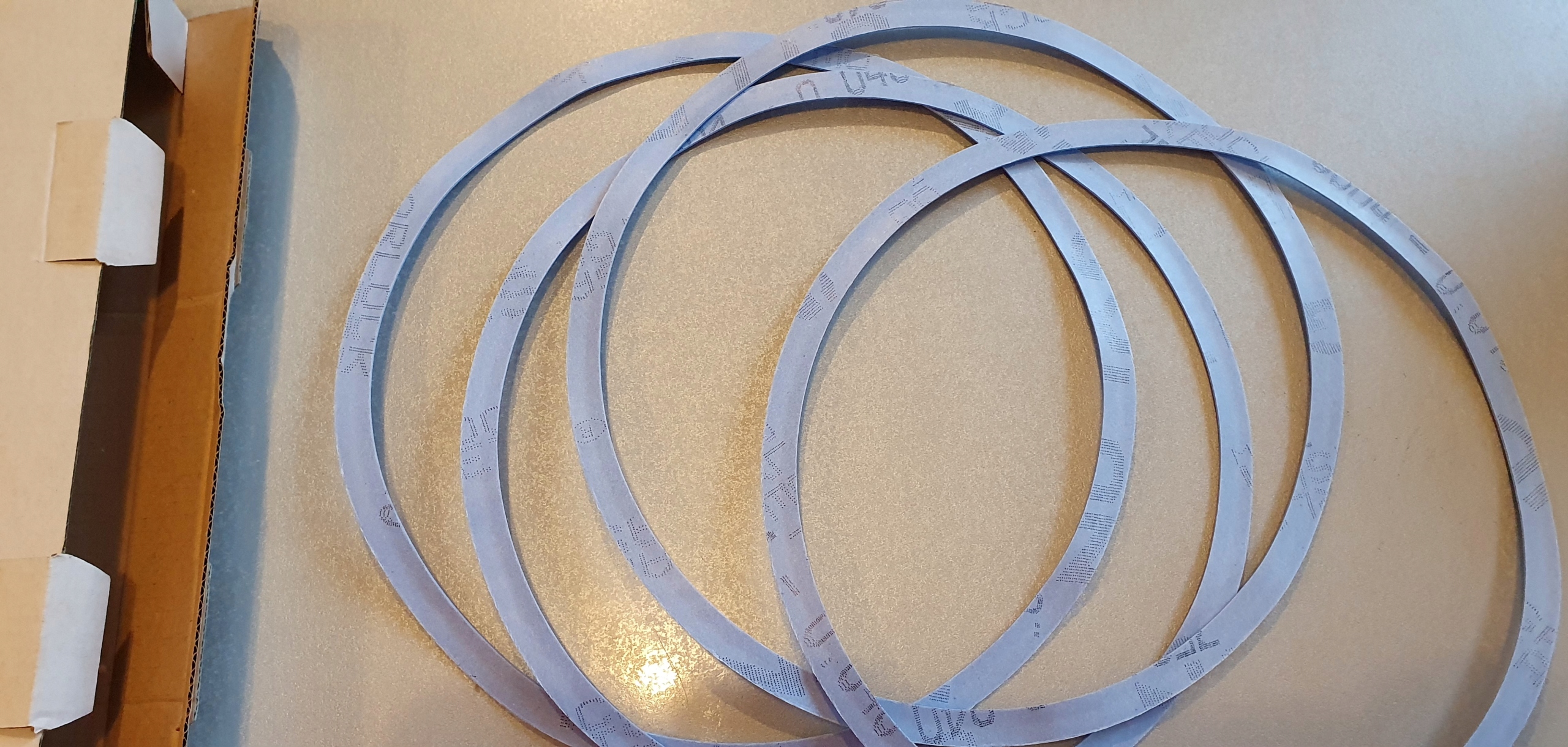 uszczelka Garlock 200,0x219,1x1,0mm Gylon 3504 Marka inny