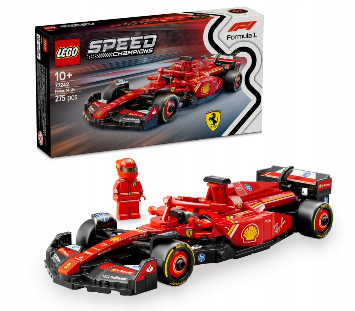 Lego Speed Champions Bolid F1 Ferrari SF-24 77242 Dla Dziecka