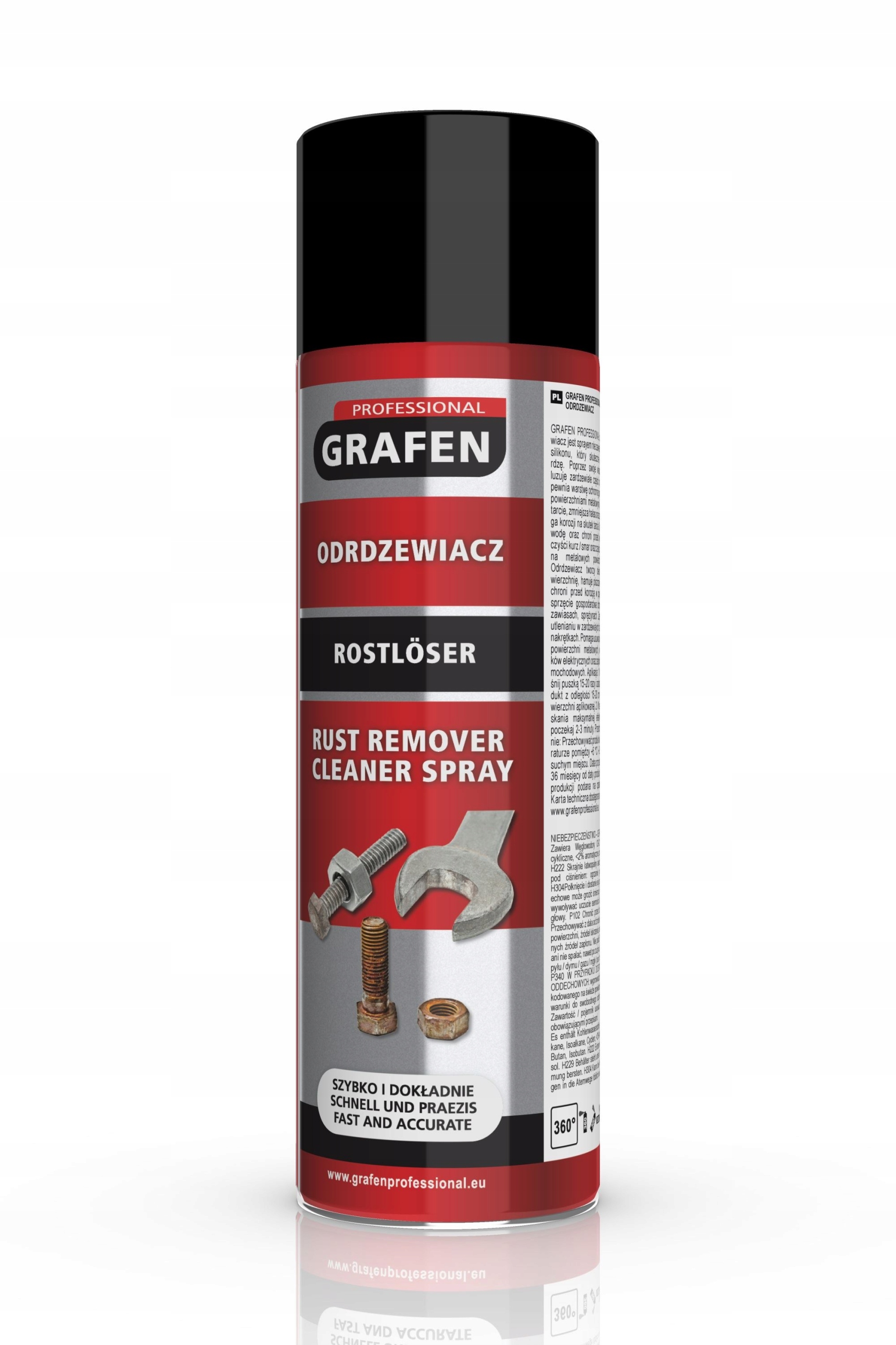 

Odrdzewiacz Spray Grafen Gprr 500ml