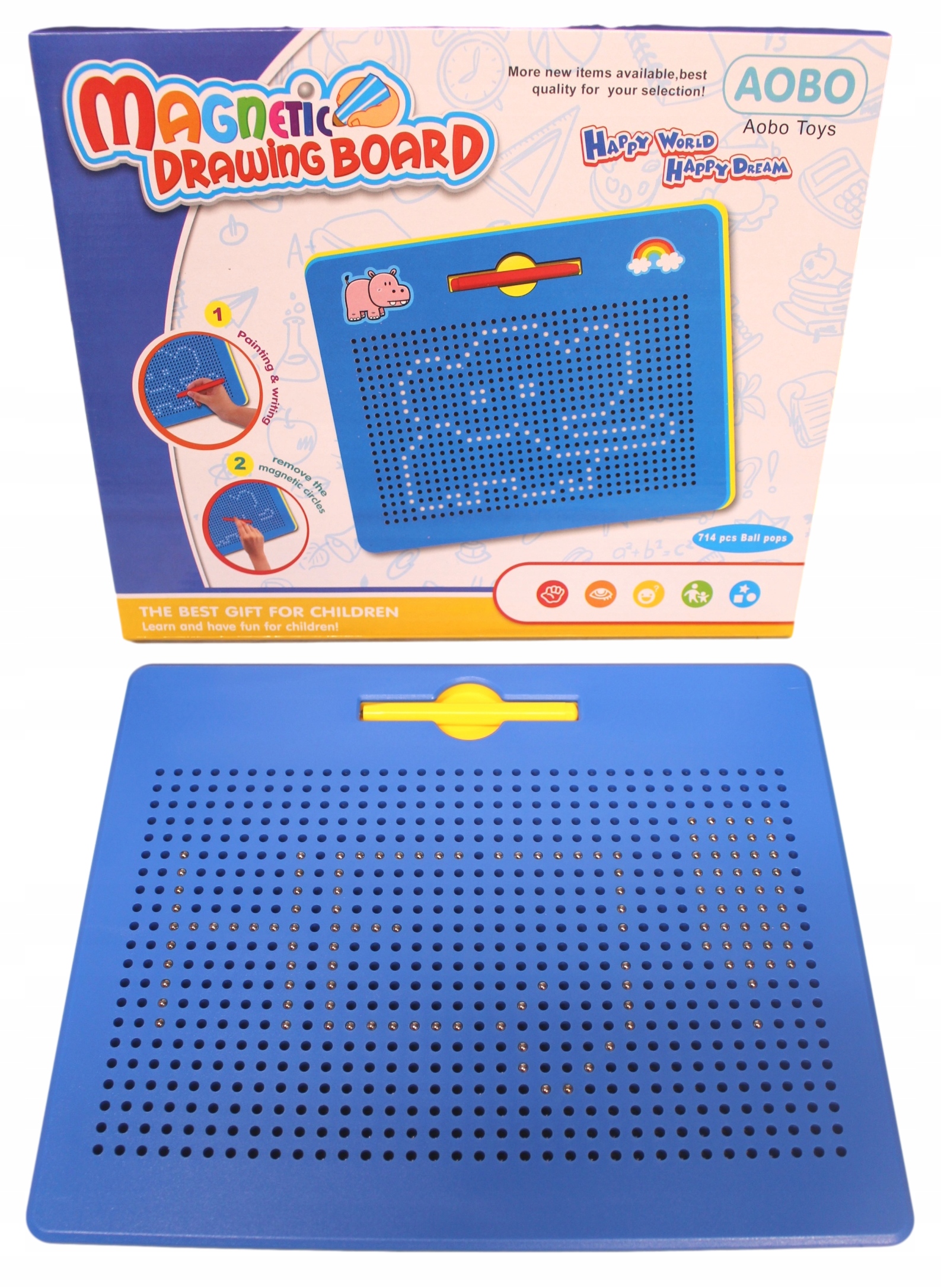 

Mag Pad Tablica Magnetyczna Kulki 714 Szt
