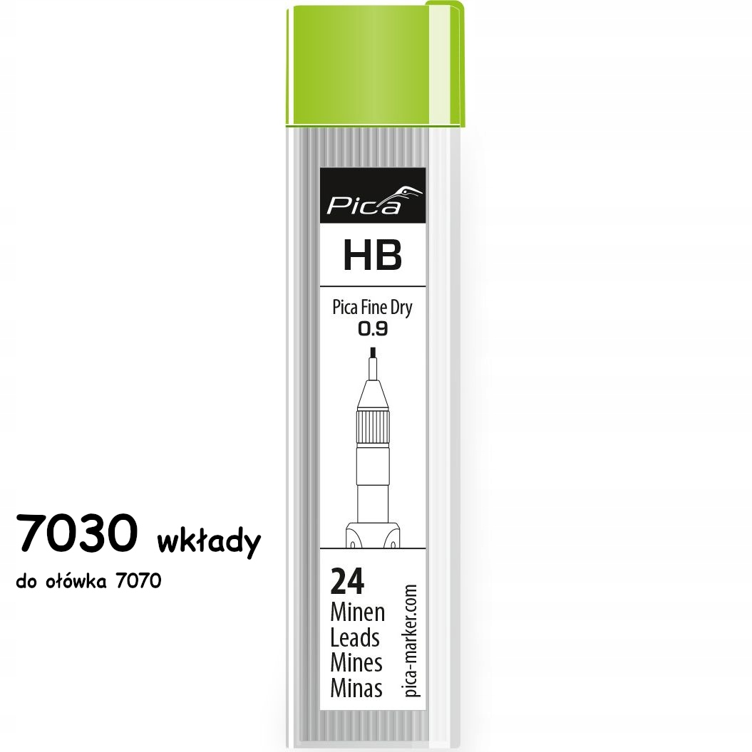 

Wkłady Rysiki Pica 7030 (do 7070)Fine Dry Hb 24szt