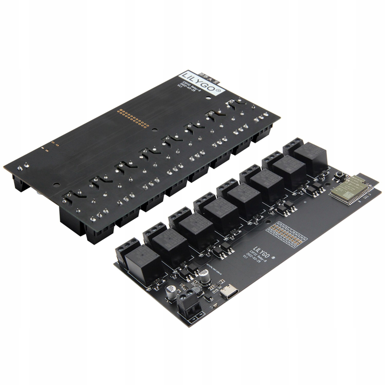 ESP32 LilyGO T-Relay 8kanálový relé 8CH WiFi Bluetooth