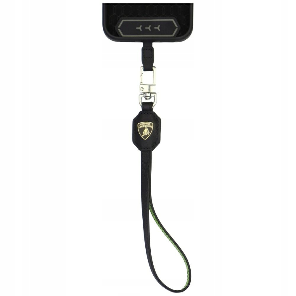 Univerzální Vodítko Lamborghini D1 Leather Handstrap Zelené