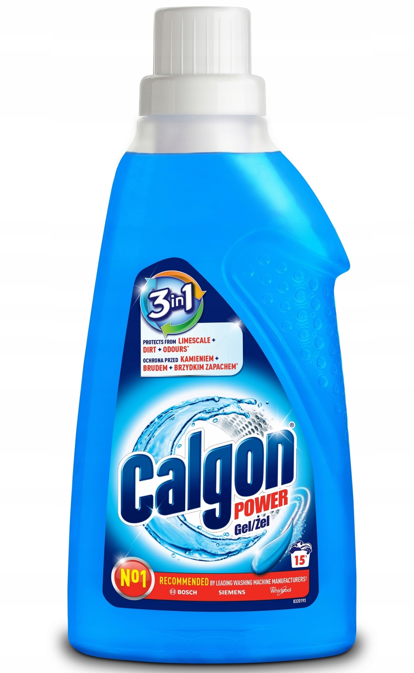 

Calgon Power Żel 3in1 Odkamieniacz Do Pralki 750ml