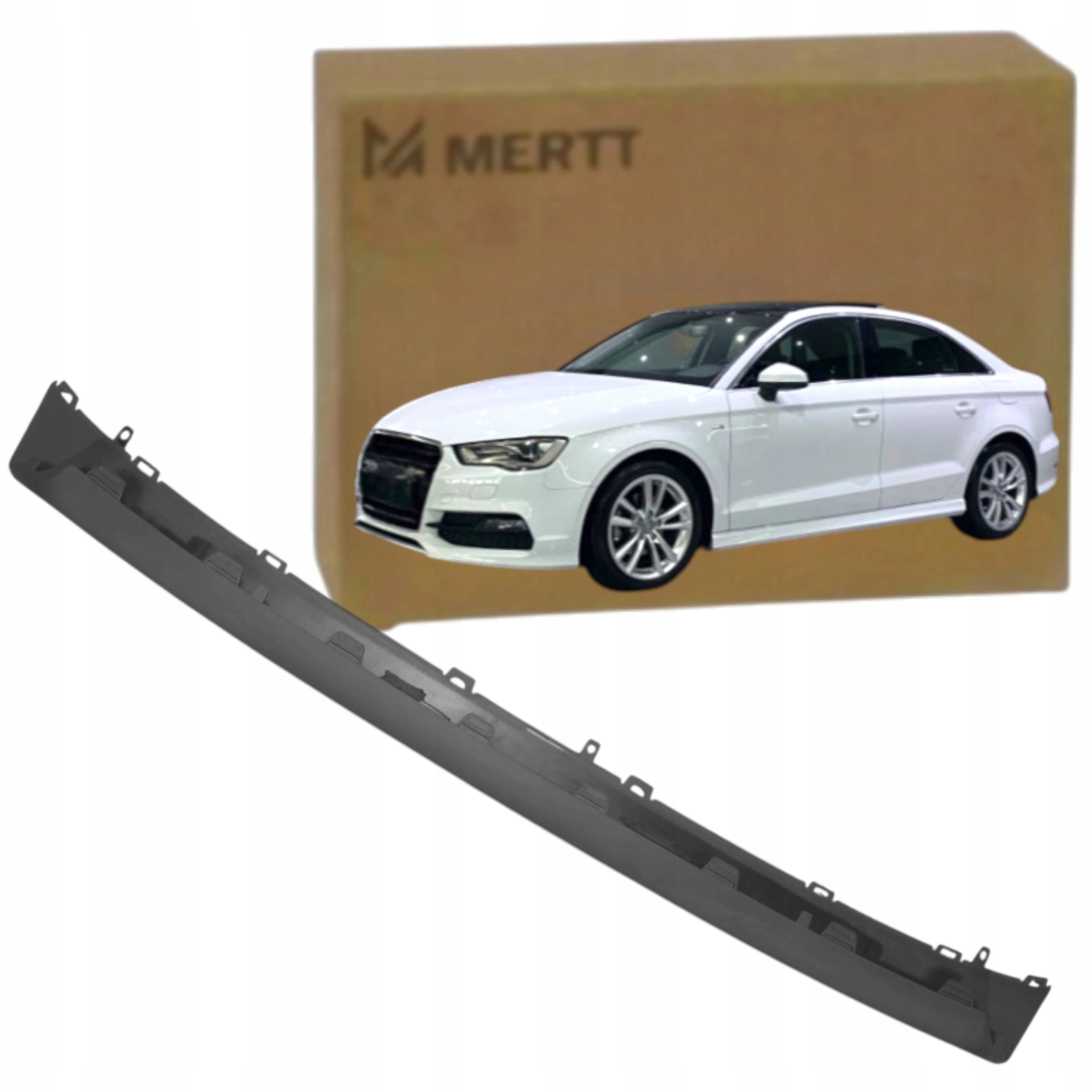 Vložka Předního Nárazníku Klokan spoiler Audi A3 8V 12-16 S-line sedan