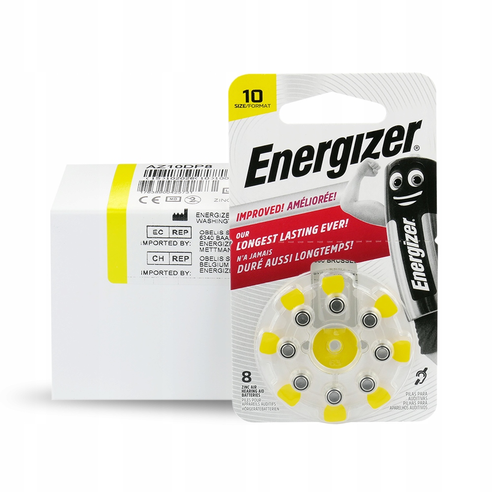 

48 x Baterie Słuchowe 10 PR70 Energizer Mocne