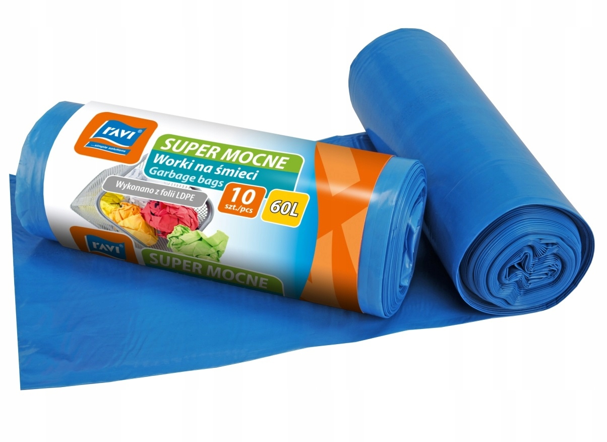 

Worki Na Śmieci Mocne 60 Litrów 60X80