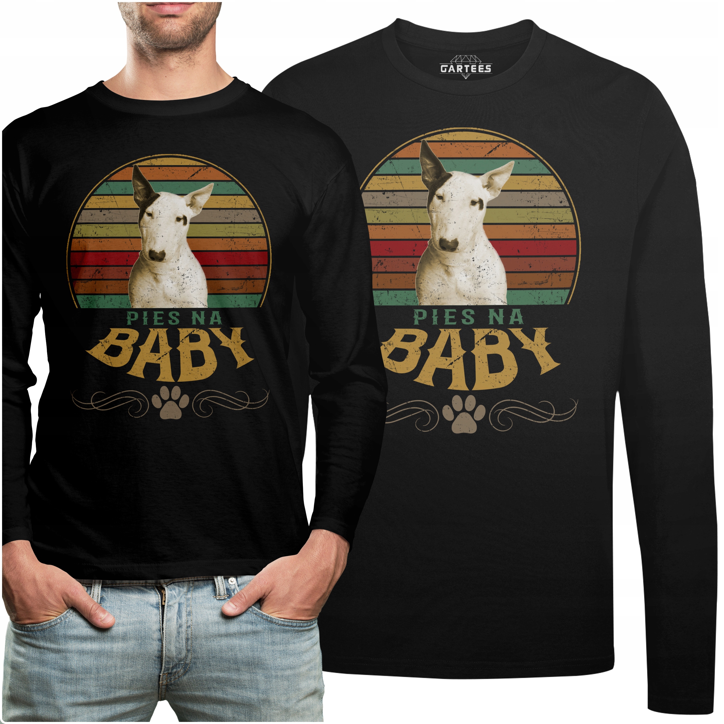 

Koszulka Long Śmieszny Upominek Pies Na Baby