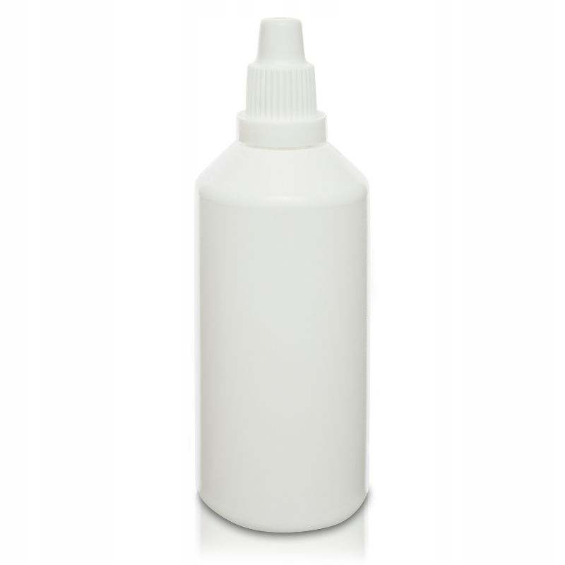 

Butelka Pe-hd 100 ml biała z dozownikiem