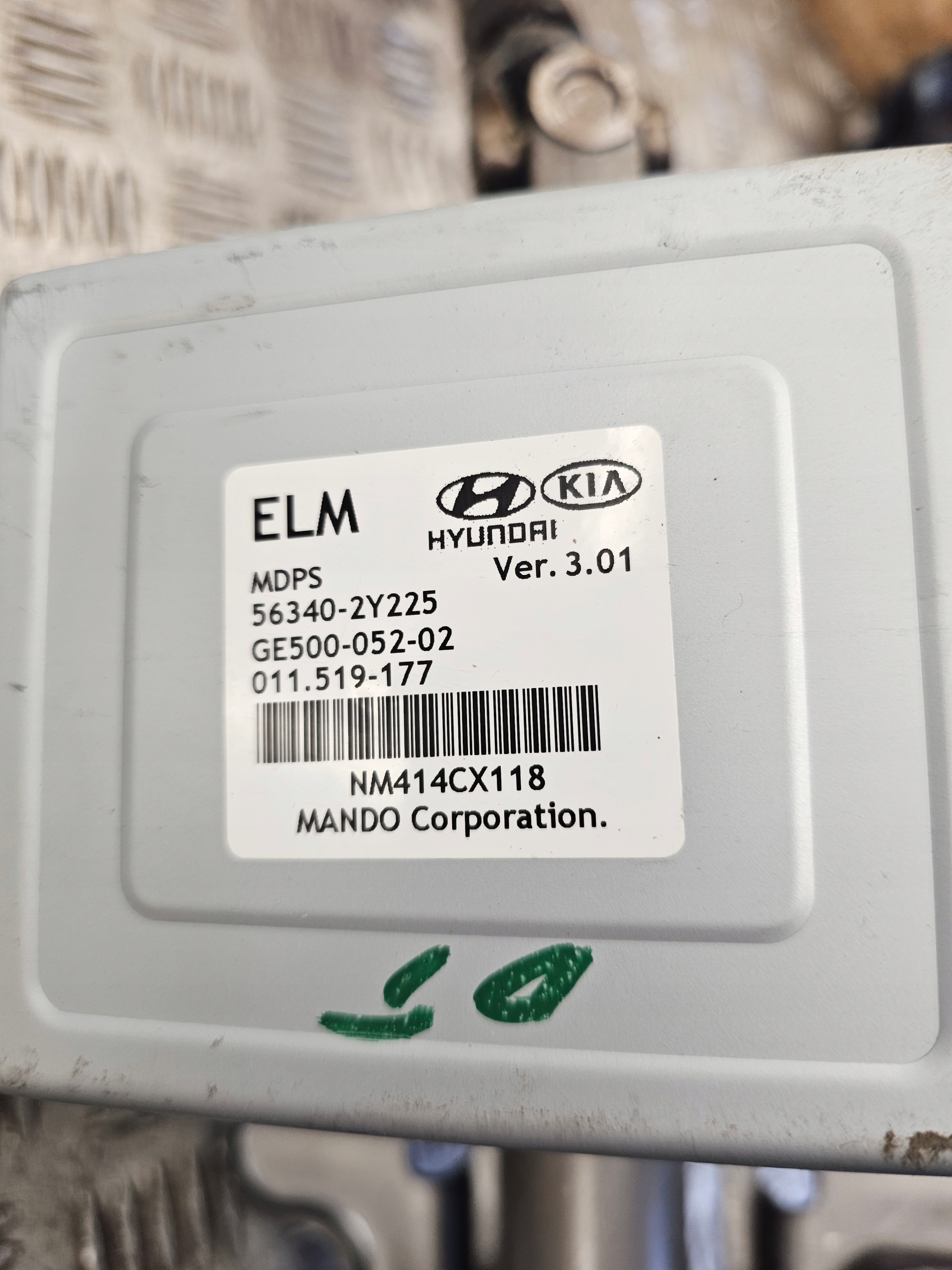 control electrics 56340-2Y225 HYUNDAI IX35 and